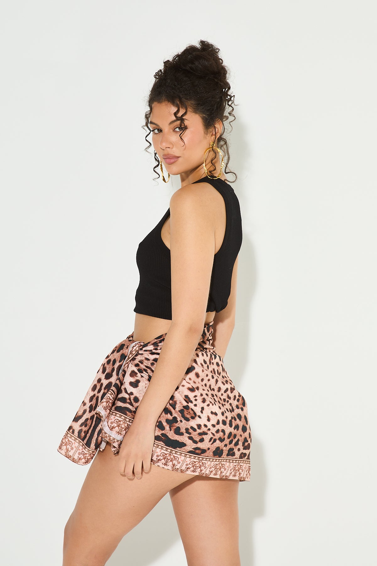 MARA Leopard Printed Sarong