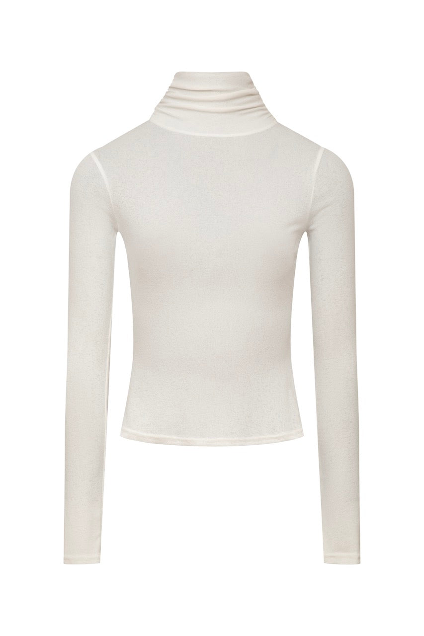 Polo neck white hotsell