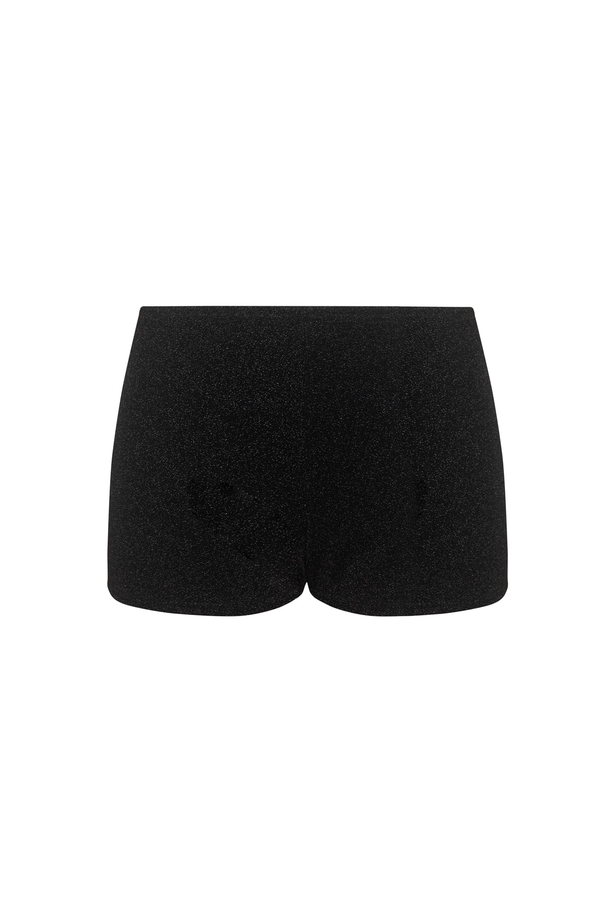 PALOMA Black Glitter Micro Shorts