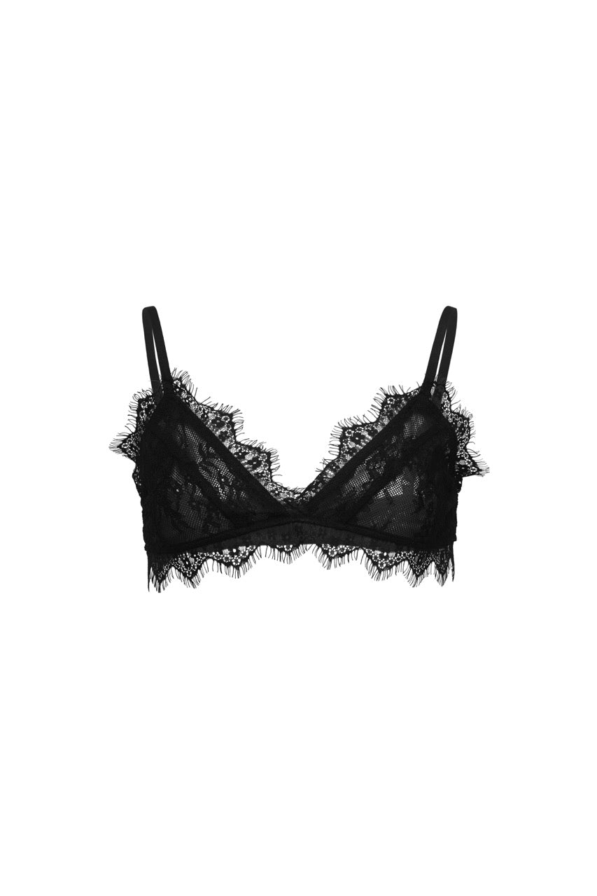 LOTTÍÉ Black Lace Bralet