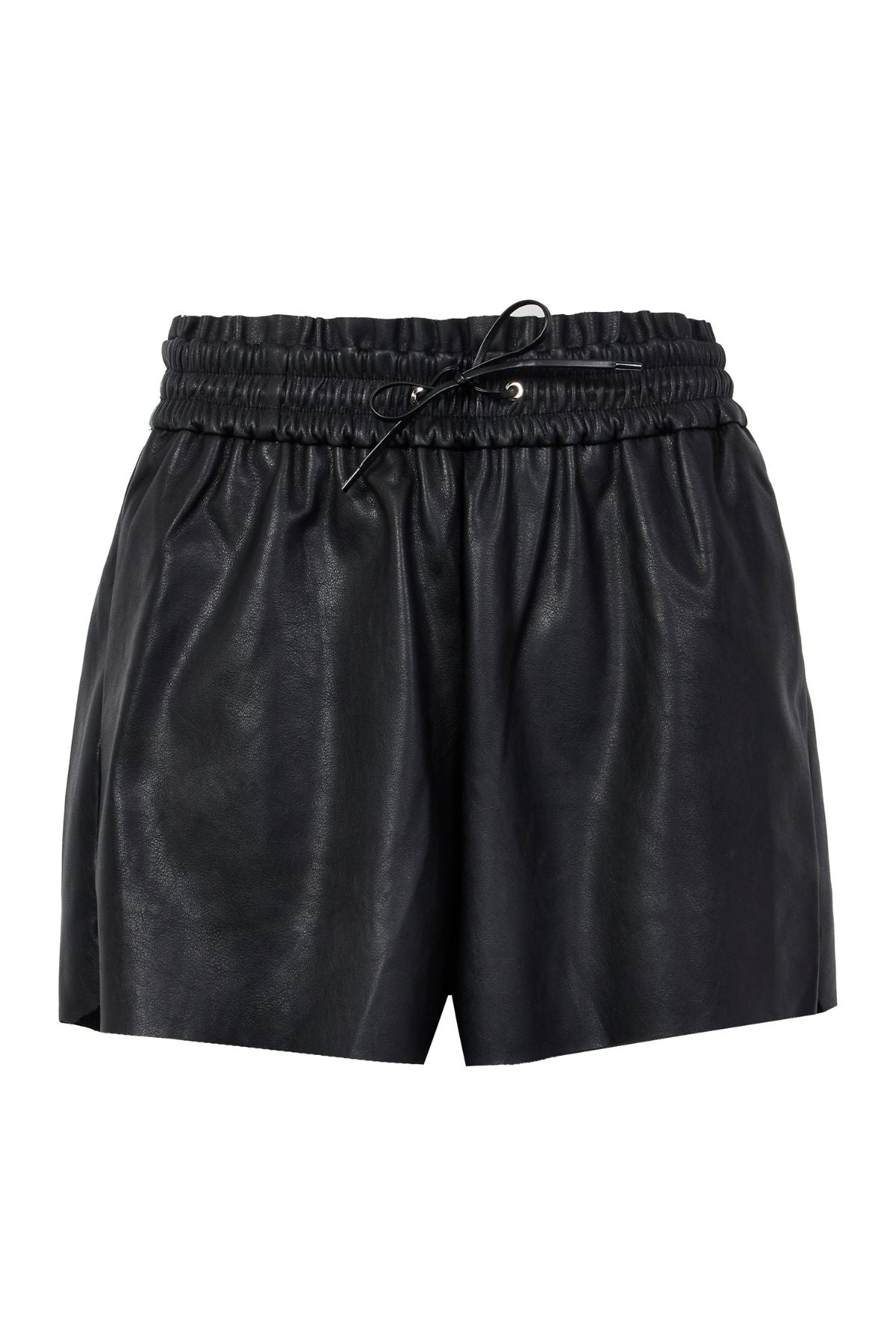 Pu sales black shorts